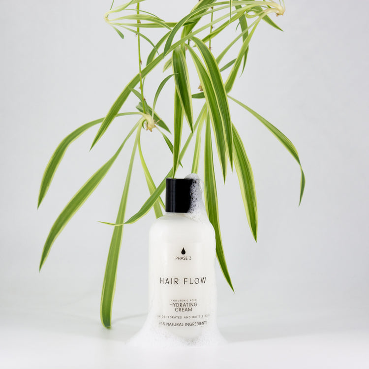 Crème capillaire hydratante à l'acide hyaluronique